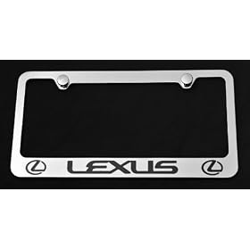 Buy Lexus License Plate Frame Chrome New by Unknown now!