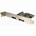 Cables Unlimited 2 Port e-SATA Controller PCI Express Card - Model IOC-7707 PCI Express Cards