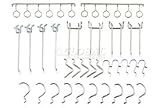 30 Piece Peg Hook Set