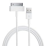 Jazooli USB Charge & Sync Dock Connector Data Cable For All iPods/iPhones/iPads - White 313HyRtvEkL. SL160 Iphone Docking Station Deals