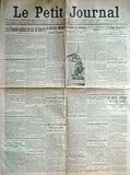 PETIT JOURNAL (LE) [No 191] du 10/07/1910 - L'ALPE HOMICIDE - TOURISTES ET GUIDES SURPRIS PAR UNE AVALANCHE -A LA GLOIRE DE MONTCALM - LA QUESTION CRETOISE - LES POUVOIRS PUBLICS EN CAS DE GUERRE - LE DRAME DU LAC DE COME - CHARLTON SERA-T-IL EXTRADE - EXPLOSION A L'USINE DE GAZ DE MEAUX - NOUVEAU MATCH DU NEGRE JOHNSON - LE VOYAGE DE ABD-EL-AZIZ - RIXE EN CORSE - DRAME DE LA JALOUSIE A MONTREUIL-SUR-MER - M. GIRO - ACCIDENT SUR LA LIGNE D'ARPAJON - SANGLANTE MUTINERIE A BORD D'UN YACHT.