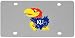 NCAA Kansas Jayhawks Logo Plate
