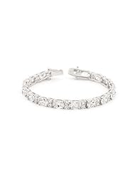 Oversized Oval CZ Tennis Bracelet