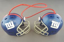 Official NFL National Football League Licensed Team Helmet Mirror Danglers - New York Giants