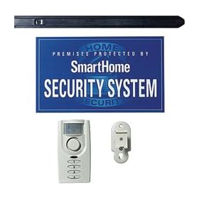 GENERAL ELECTRIC WIRELESS 50943 SmartHome Motion Sensing Alarm Kit Keypad Controlled
