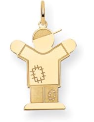14k Kid Charm
