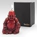 Red Big Belly Buddha Candle