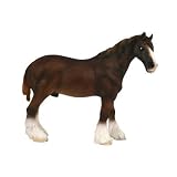 X-Large Shire Horse Brown Figure