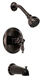 Danze D510055RB Sheridan Single Handle Tub and Shower Lever Handle, Oil Rubbed Bronze