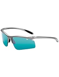 Bolle Performance Warrant Sunglasses (Plating Titanium Competivision Gun + Polarized TNS) by Bolle