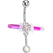 Aurora Gem LIGHTSTICK Dangle Belly Ring