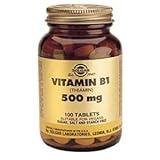 Solgar Vitamin B-1 500mg Tablets 100 Tablets