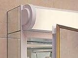 IMAGE OF Robern MPSK40D4P M Series Mirrored Side Kit For Plain Edge Mirror, 4-Inch W by 40-Inch H