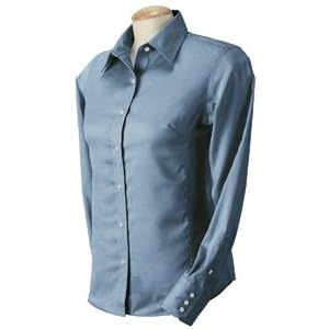 Buy Devon and Jones Blue Ladies' Advantage Elite Pinpoint Oxford. D605W by Devon & Jones