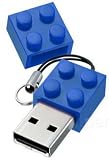 Building Block 2GB USB Flash Drive - Blue