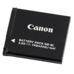 Canon NB-8L Lithium-Ionen Akku f�r PowerShot A3000 IS und A3100 IS