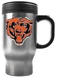 Great American Chicago Bears Free Form Logo Stainless Steel Travel Mug 16 Ounces
