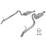 IMAGE OF Flowmaster 17106 Cat-back System - Dual Rear Exit - Force II - Moderate Sound