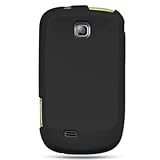 Silicone Gel Skin Sleeve BLACK Rubber Soft Cover Case for SAMSUNG S5570 GAL ....