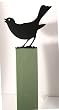 NWTC Fence post finials: Blackbird