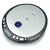 jWIN Personal CD Player - Silver (JXCD335SIL)