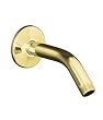KOHLER Showerarm and Flange, 5-3/8-Inch Long #7395-PB