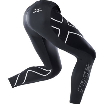2XU【MA1357b】 エリートコンプレッションタイツ ブラック XXS