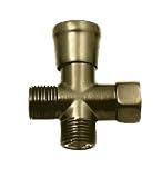 2-Way Personal Shower Diverter Valve Antique Brass