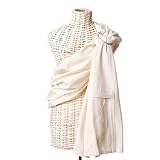 Maya Wrap Lightly Padded Sling in Undyed Ivory