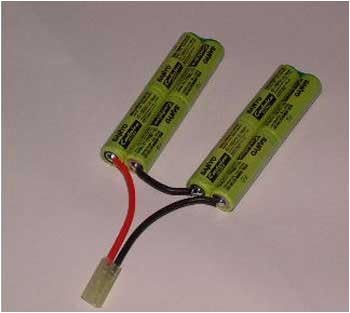Sanyo 9.6V 1650 mAH Ni-MH