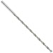 Precision Twist 1290 High Speed Steel Extra Long Length Drill Bit, Uncoated (Bright) Finish, Round Shank, Spiral Flute, 118 Degree Point Angle