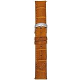 Swiss Watch International 23 MM Camel Genuine Alligator Strap 23ABT31M