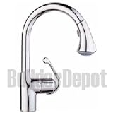 Grohe 33 758 000 LadyLux Cafe pull-out spray, Chrome