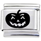 Body Candy Italian Charms Laser HALLOWEEN PUMPKIN