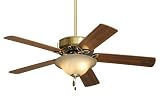Emerson Fans CF712AB Pro Series Fan - Antique Brass Builder Ceiling Fan 50" Blade Span