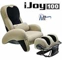 iJoy 100 Massage Chair + Foot / Calf Ottoman 2.0 Massager Camel