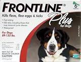 Frontline Plus 89 to 132 lbs. ( 6 month supply )