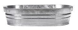 Dover Parkersburg 33.5Gal Galvanized Double Tub 33