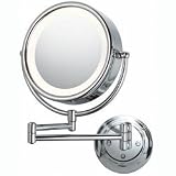 Review Stacks and Stacks  / Lighted Magnification Mirror - Chrome (Chrome) (15.25