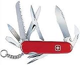 Handyman Do-It-Yourself Knife with Red Handle from Swiss Army