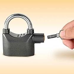 U.S. Patrol JB5593 Siren Padlock Alarm