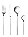 Richardson Sheffield So.Eat Indulge Cutlery Set, 24 Piece