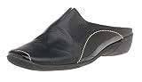 Sesto Meucci Women's Cidec Multi-Colored Mule, Blck Calf/Blck Patent, 6.5 M