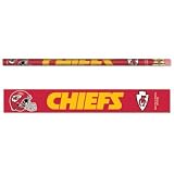 Kansas City Chiefs Pencil 6 Pack