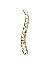 14K Yellow Gold Diamond Journey Pendant - 0.50 Ct. -- LIFETIME WARRANTY