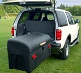 Swingaway Stow-Away Cargo Carrier for 2 Receiver Hitches - Black by Ironwood Pacific
