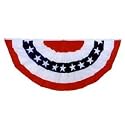 Patriotic American Flag Bunting 48-inches Wide Red White Blue