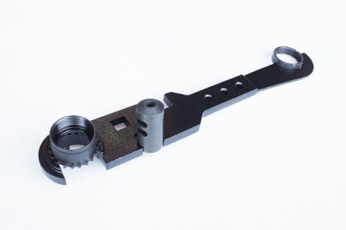 Ar15/m4 Combo Wrench Tool for Armorer's Wrench Tool for Castle Nut , Buffer Tube Installation / Uninstallation & A1 / A2 Flash Suppressor Wrench, Muzzle Brake, Quad Rail