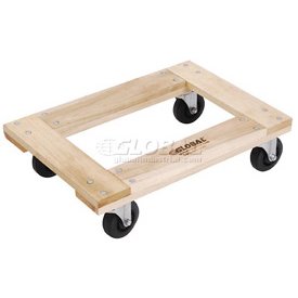 Hardwood Dolly With Open Deck 36 X 24 1200 Lb Capacity