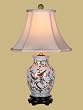 SONG BIRDS PORCELAIN VASE LAMP